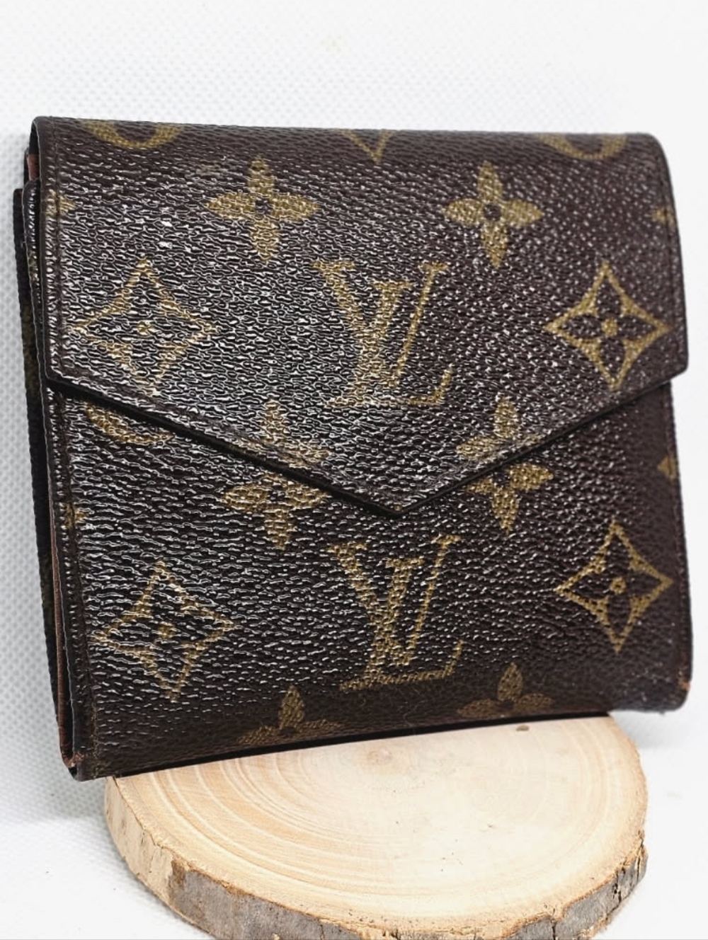 Louis Vuitton Monogram AUTHENTIC vintage  Portefeiulle Elise Trifold Waller - Picture 2 of 6